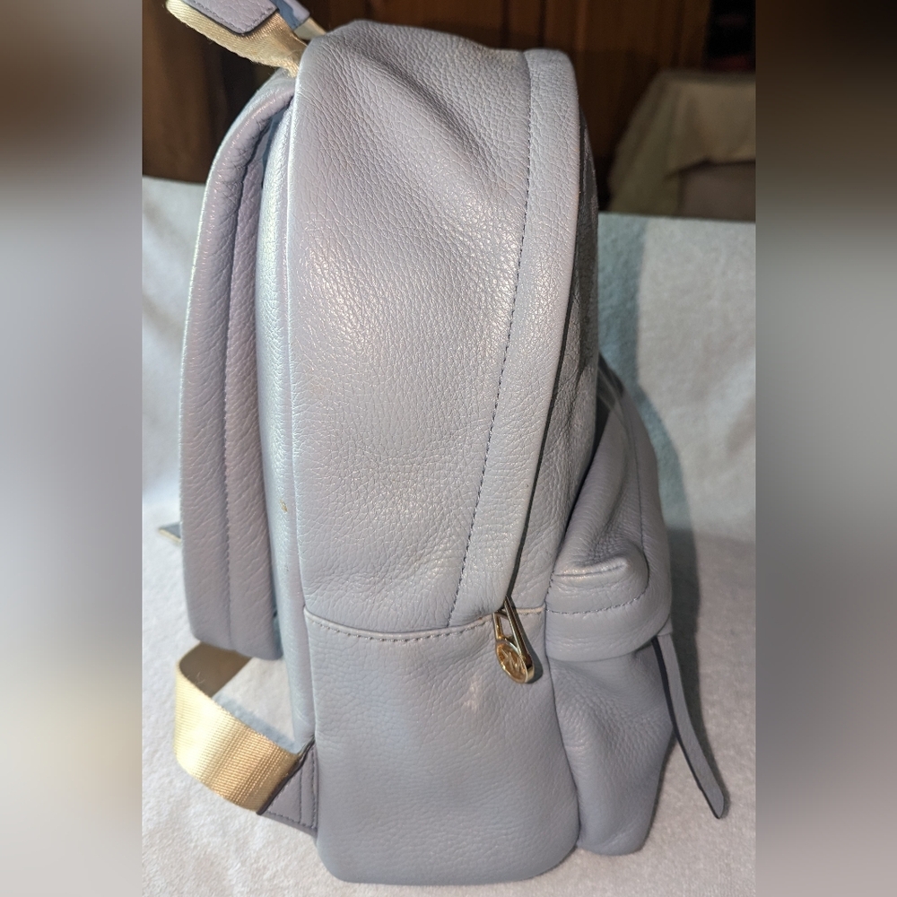 Michael Kors Slater Pebbled Leather Backpack. View 5